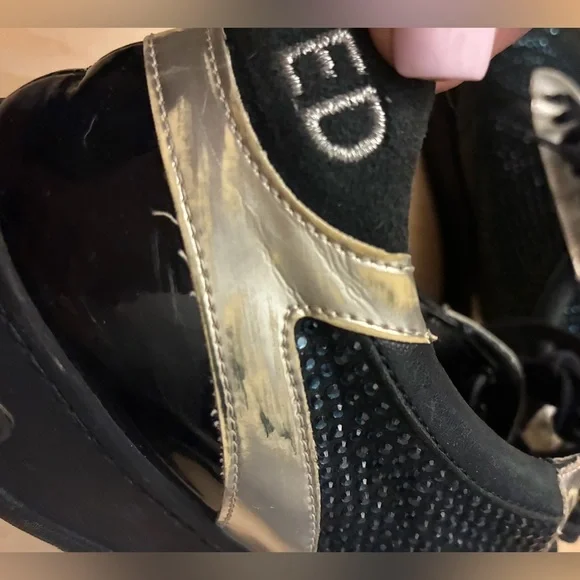 Limited edition Boticelli Blue Leather sneakers - Picture 12 of 16